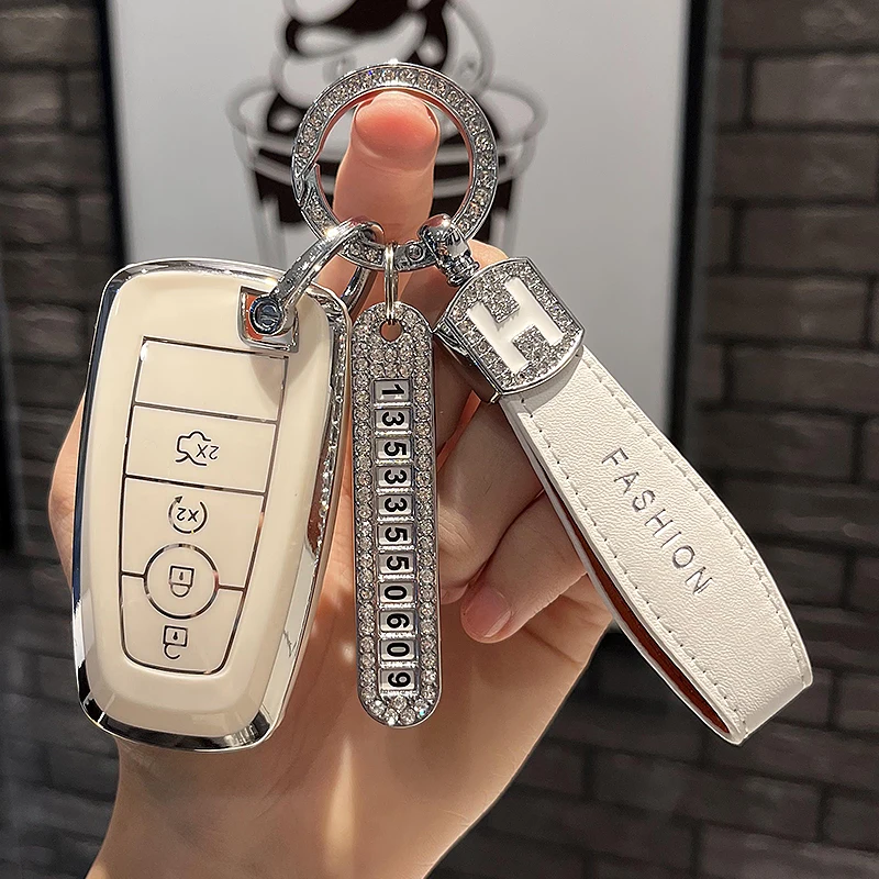 

Автомобильный защитный чехол для ключа с дистанционным управлением для Ford Edge Fusion Mondeo Mustang Explorer F150 F250 F350 Ecosport Raptor Lincoln MKC