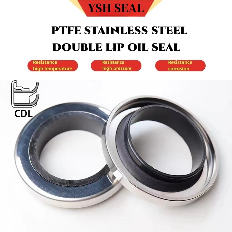 

Stainless steel high-speed oil seal PTFE 72/73/75/76/76.2/76.5/78*90/95/97/100/101/110*8/10/12/13/15mmB2PT air compressor
