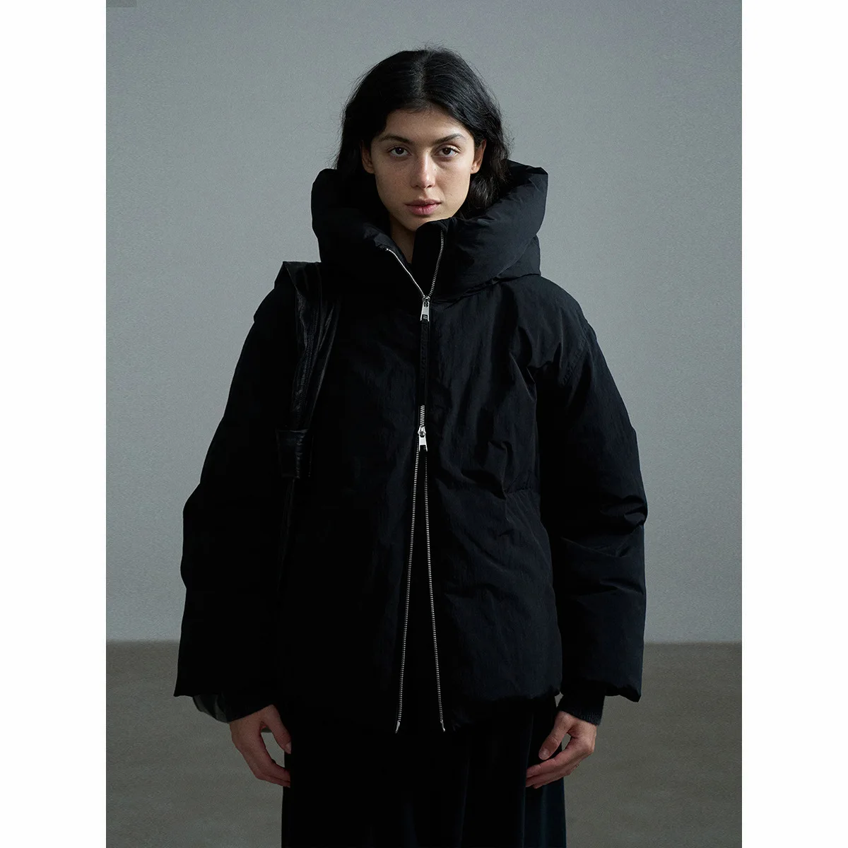 UMI MAO утолщенные теплые женские куртки зимнее пальто верхняя одежда на молнии с