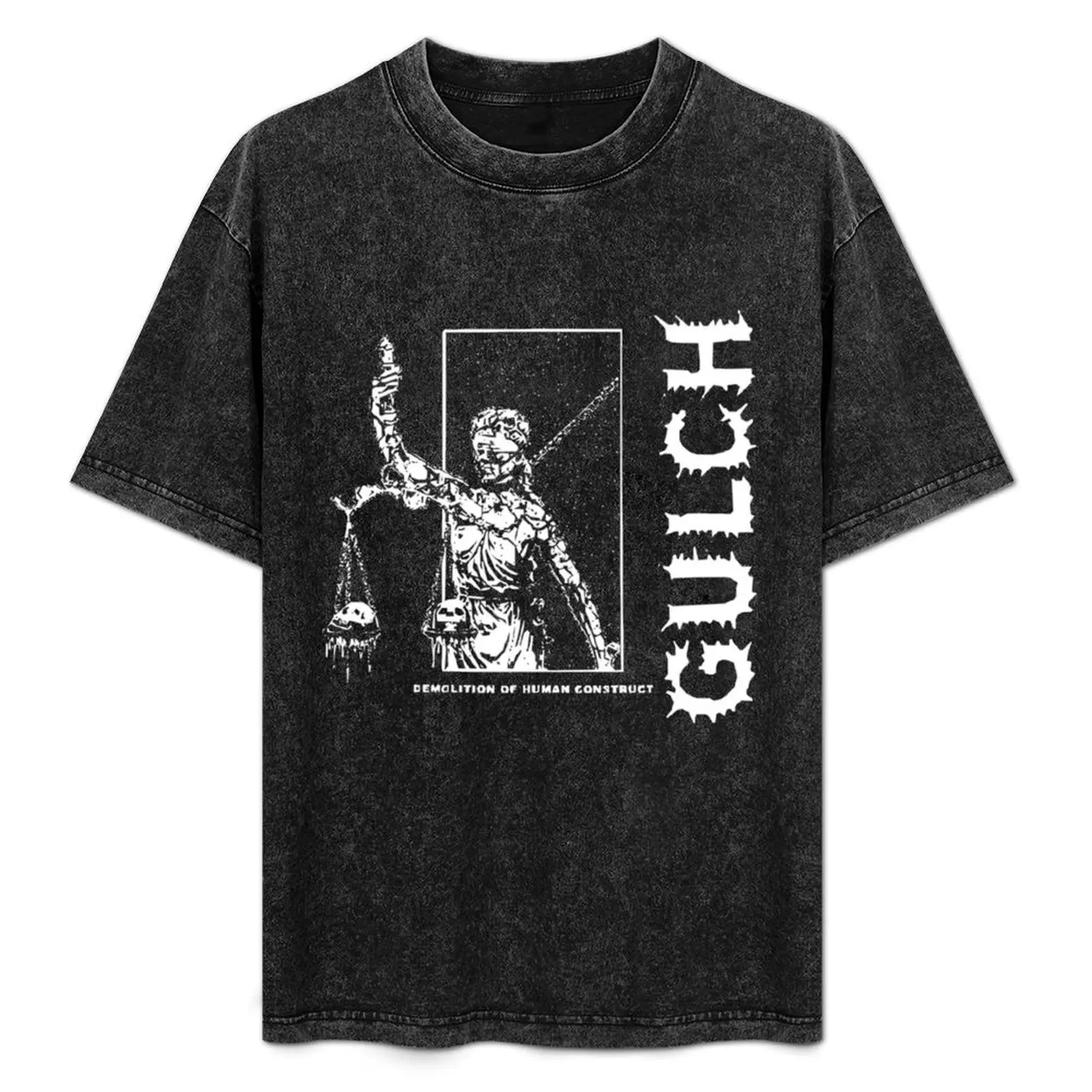 Мужская футболка Gulch хлопковая голубая