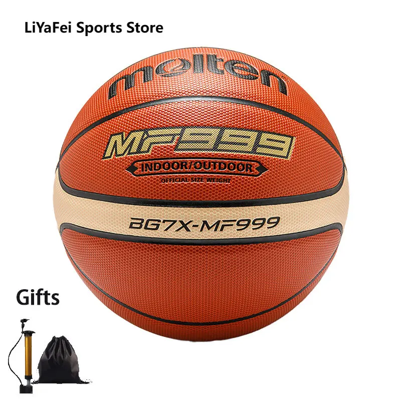 MF999 Molten Size 5 6 7 Basketballs Youth Adults Standard Balls Competition Training Indoor Outdoor Basketball for Women Man