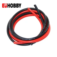 wholesale sales 10 meterslot wire silicone 8 12 14 16 18 20 22 24 26 28 30 awg 5 m red and 5m black color cable high quality