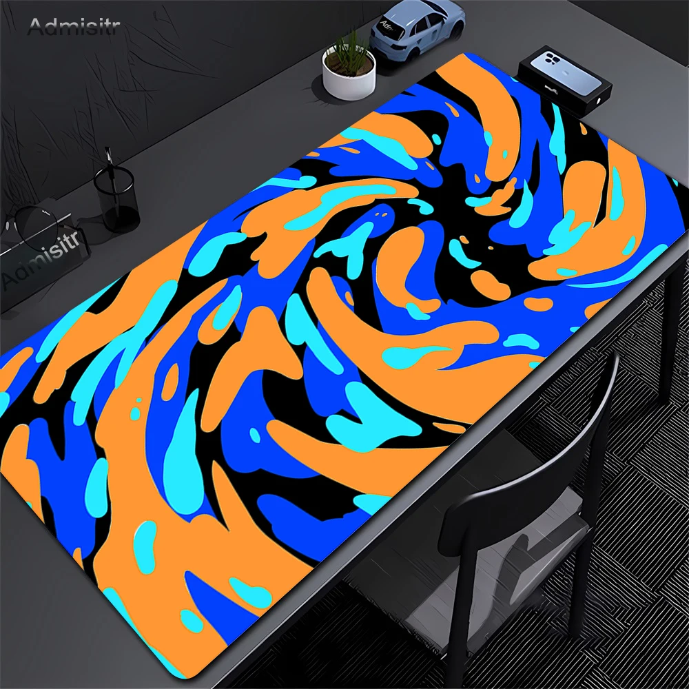 Фото Коврик для мыши Strata Liquid Gaming, коврик для игрового ПК, быстрая доставка, аксессуар, нескользящий, мягкий, размер XXL, большой коврик для мыши 900x400 мм №5