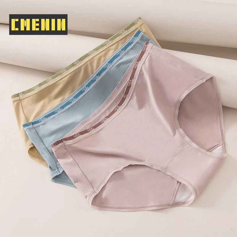 

Женские антибактериальные трусики CMENIN, хлопковые дышащие трусики, 4 шт.