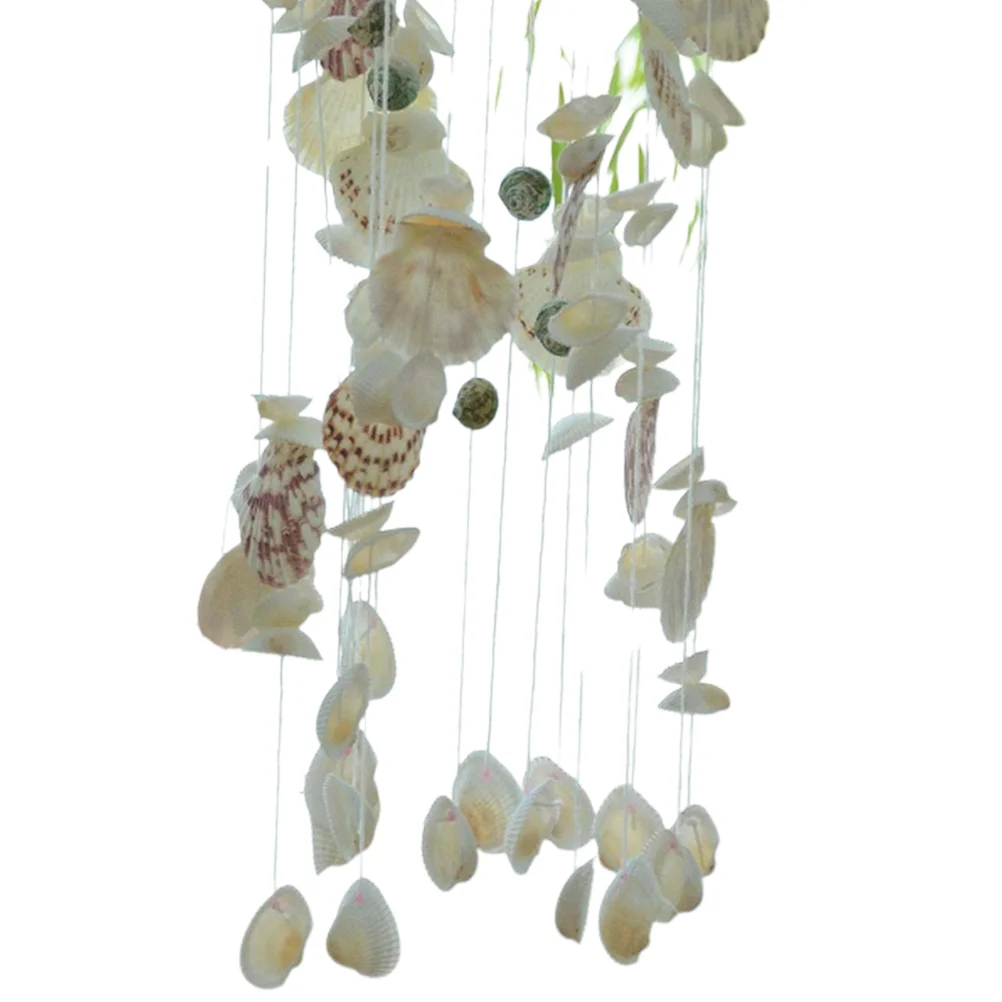 

Sea Shell Wind Chime Hanging Ornament Wall Decoration for Home Cafe Store Hotel