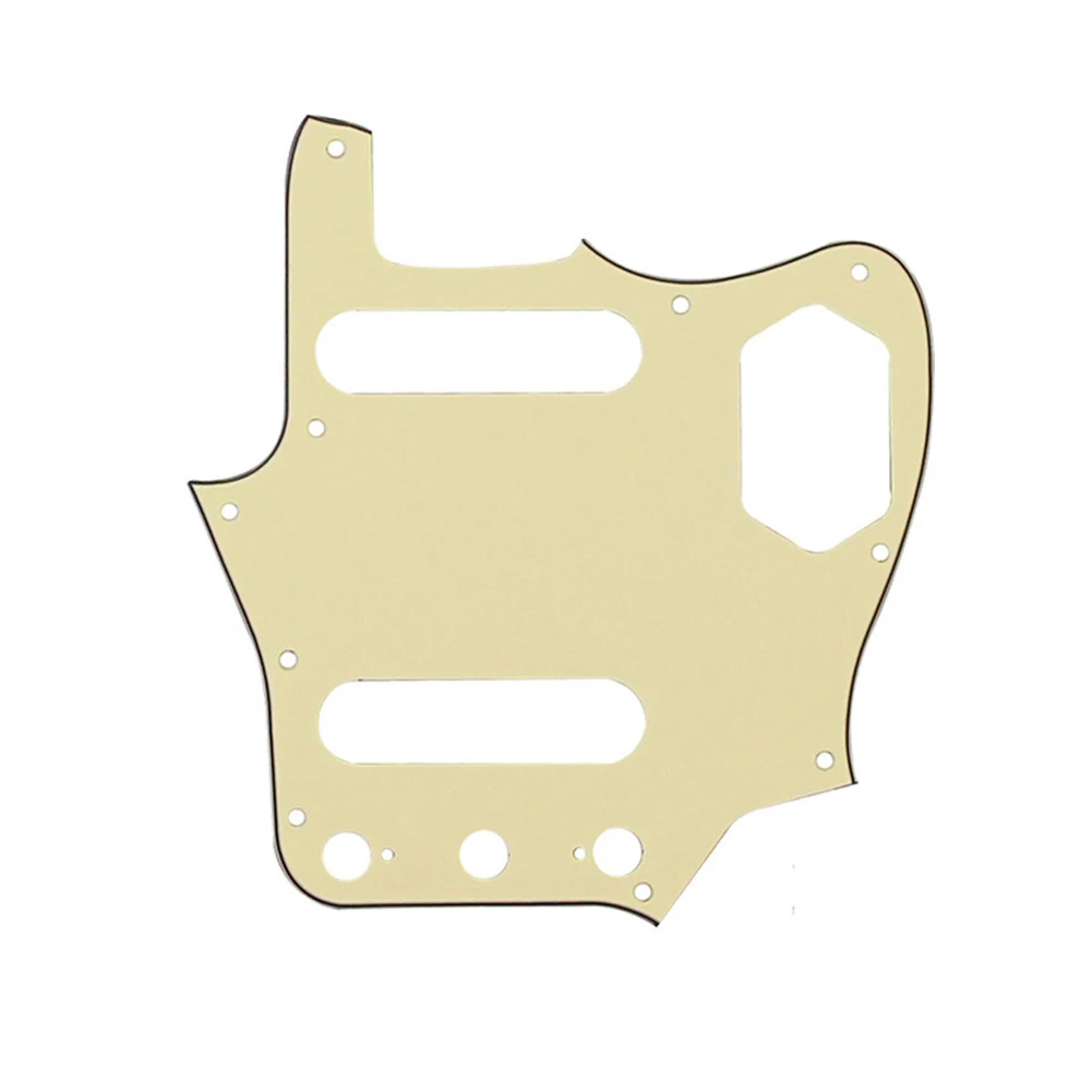 

Scratch Plate Guitar Pickguard Jaguar Style Guitar Pickguard Accessory Protective Film On Top Replacement 10 Screw Holes