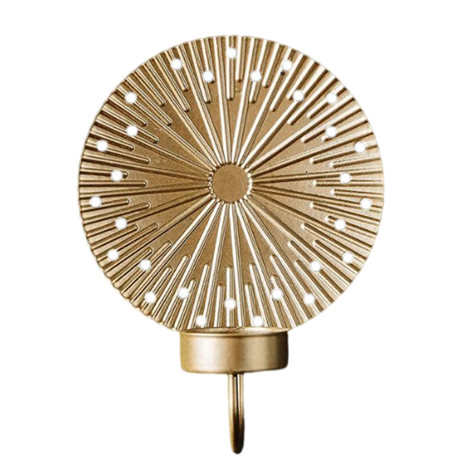 

Gold Wall Candle Sconces Candle Sconce Classic Metal Acrylic Wall Decorations With Unique Art Design For Living Room Bathroom