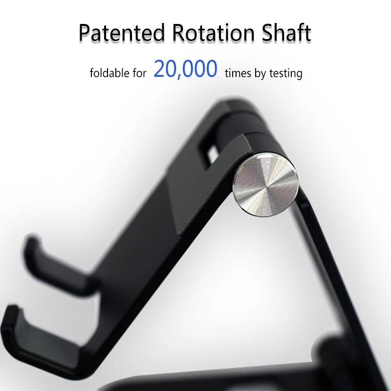 Foldable Tablet Mobile Phone Desktop Phone Stand for iPad iPhone Samsung Desk Holder Adjustable Desk Bracket Smartphone Stand