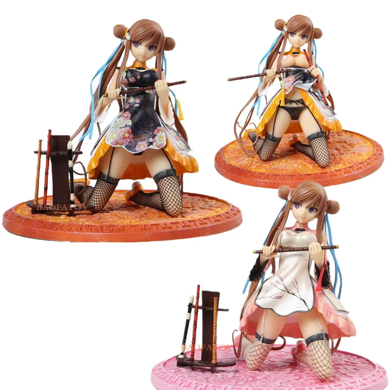 

Аниме-фигурка для девочек T2, 17 см, Enjou Genmu Tan Chun-Mei Topaz Ver Ping-yi Chun-Mei, экшн-фигурка, Коллекционная модель куклы
