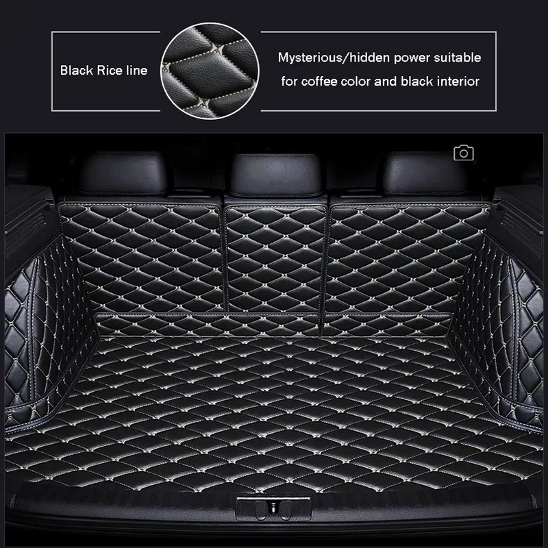 Индивидуальный коврик в багажник автомобиля с полным покрытием для Audi Q3 2012-2018