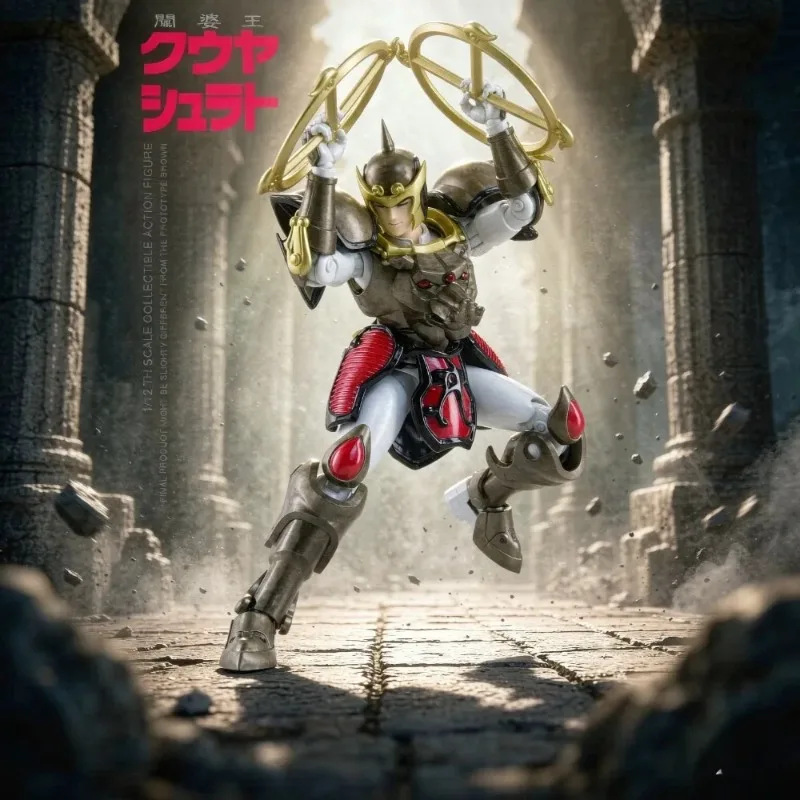 Фото В наличии: Коллекционная модель фигурки GT Dasin Tenkuu Senki Shurato King Dappa Kuya Metal Shakti Armor с Буффало Хачибушу №5