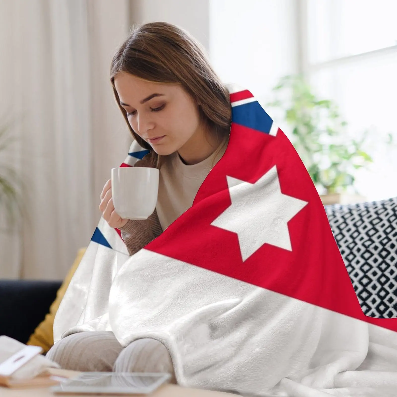 Австралийское одеяло федерального красного ансамбля 1901 180x120 см для