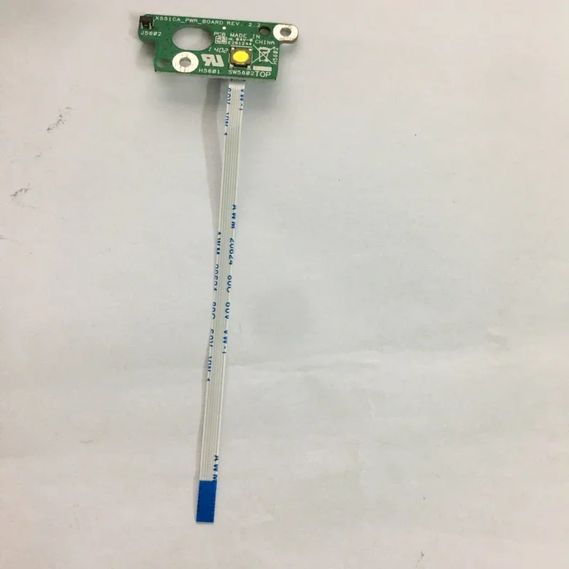 Новинка для Asus X551 X551M X551MA X551MAV X551C X551CA F551 F551M F551MA плата кнопки питания с кабелем