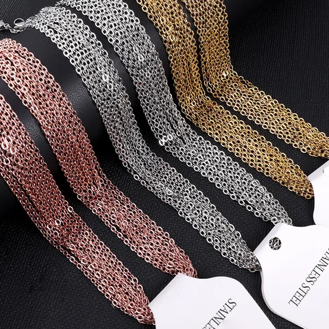 LUXUSTEEL Цепи из нержавеющей стали, 10 шт. - Долговечность и стиль — фото товара