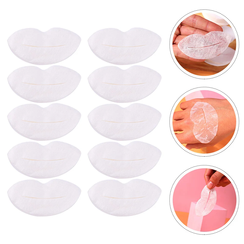 

1000 Pcs Face Mask Sheet Lip Films Hydrating Care Disposable Papers Fibres Breathable Masks Woman Skincare
