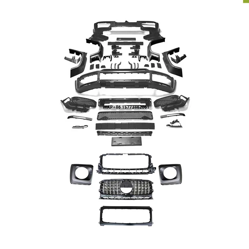 Фото Комплект обвесов для Mercedes-Benz G-класса W463A G63 (2022 год), W464 G500 G63 Wide Star, G550 G350, бамперы, детали кузова, фейслифт №1