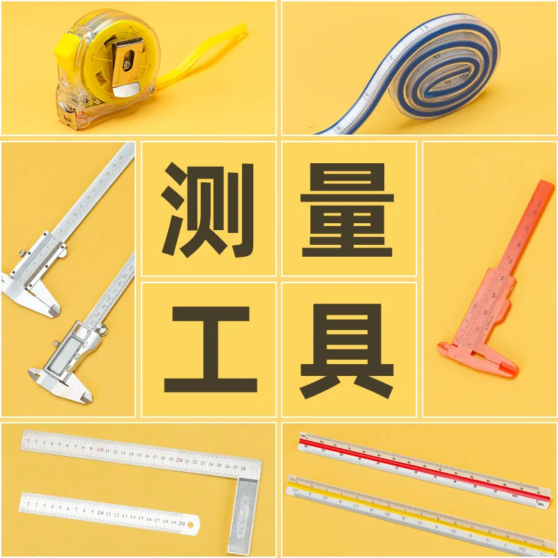 

Двусторонняя линейка из нержавеющей стали, 15/20/30 см