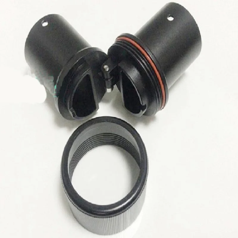 Круглые алюминиевые трубки, зажимы для труб из карбона uav 46-8 ejes, 25 мм, 30 мм, 35 мм, 40 мм, 4Uds.