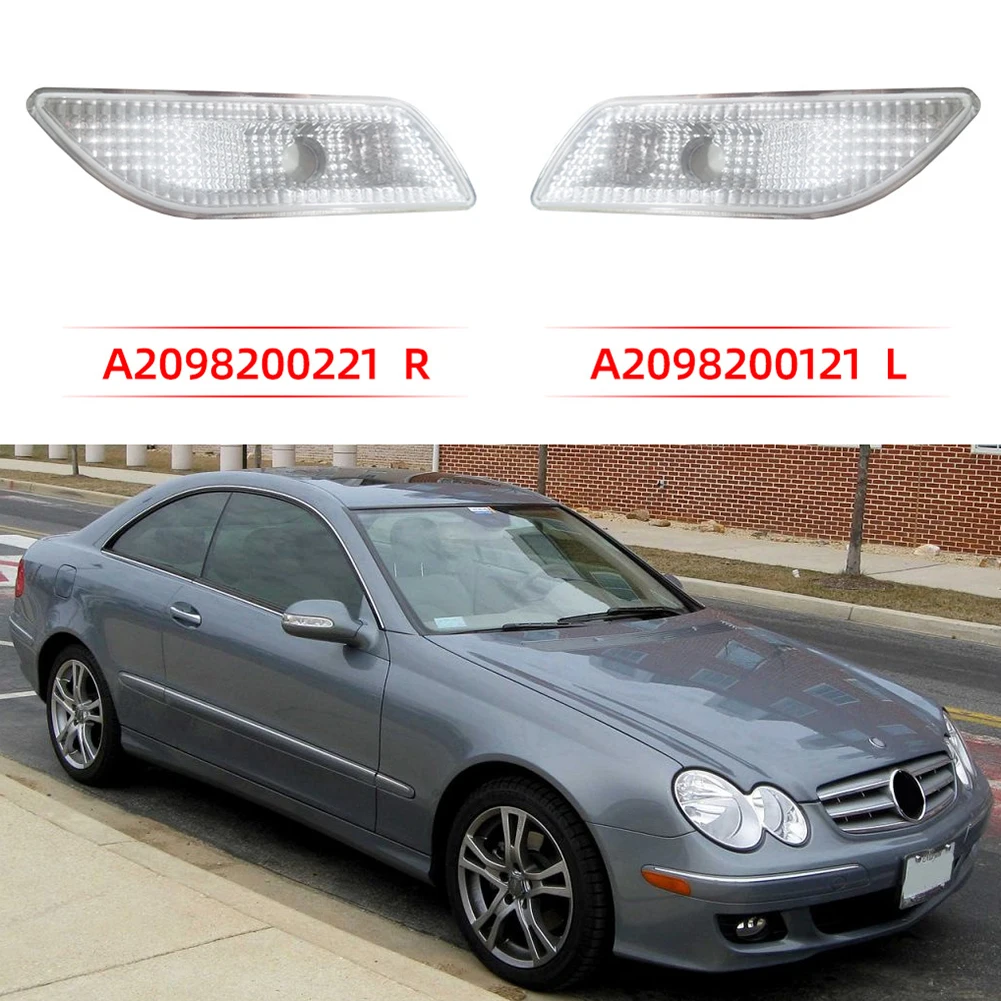 Car Light Side Marker Light Clear Led White Light For Mercedes-Benz W209