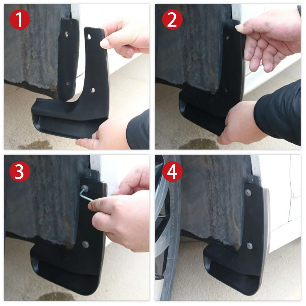 Автомобильный брызговик для Renault City K-ZE Dacia Spring Kwid E-Tech Electric 2019 2020 2021 2022 2023