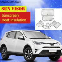 sun visor anti heat insulation sunshade mat block light heat insulation for toyota rav4 xa50 2019 2020 2021 accessories