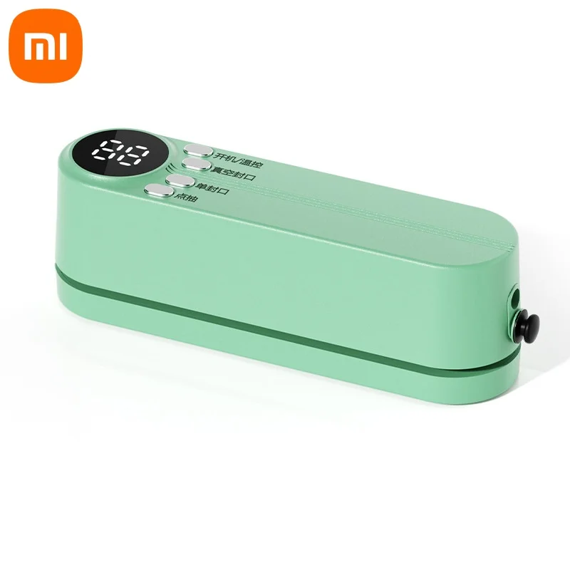 

Вакуумный упаковщик Xiaomi Многофункциональный упаковщик пищевых продуктов Беспроводная зарядка через USB с уплотнительными функциями наружного всасывания и накачивания