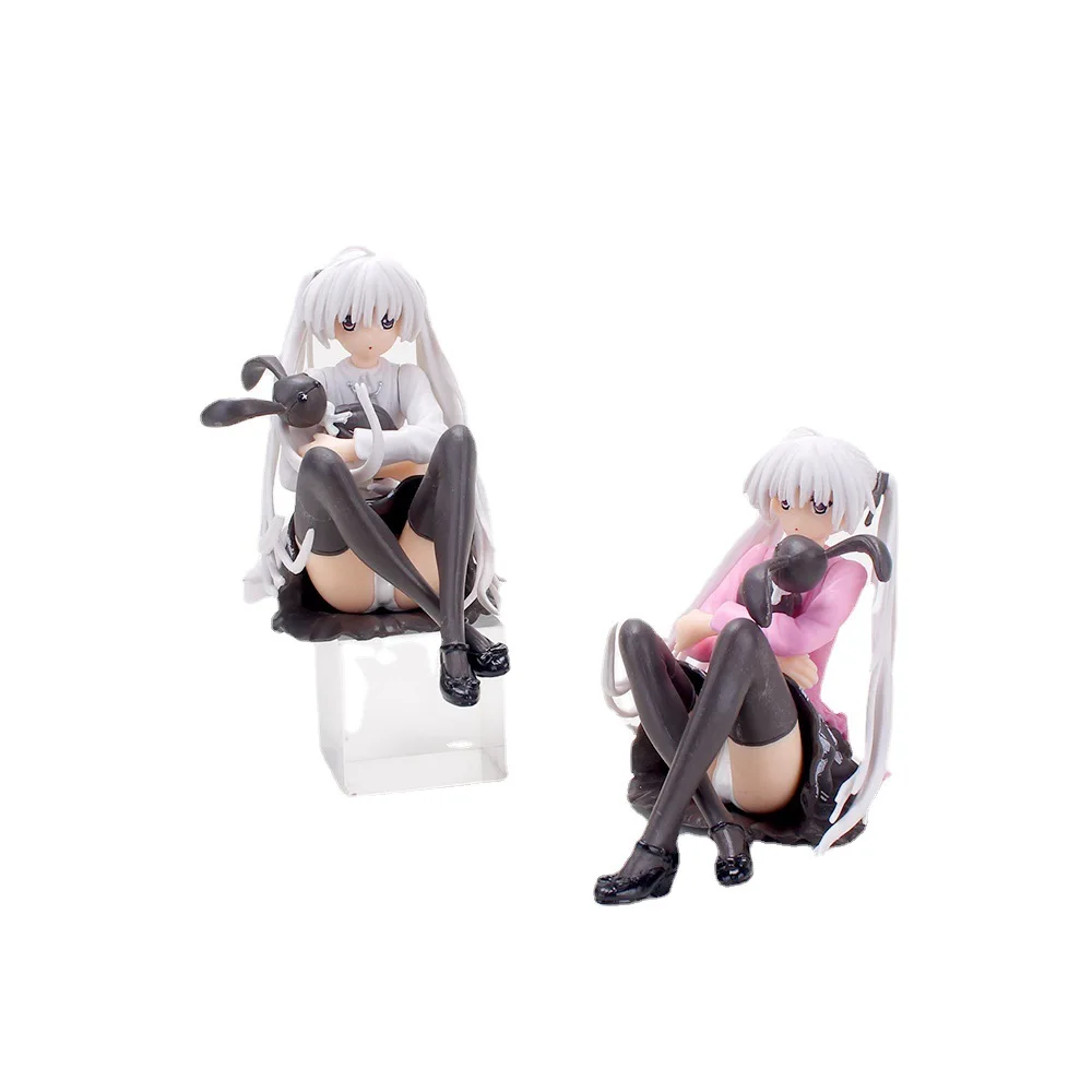 

11 см аниме Yosuga no Sora ПВХ экшн-фигурка модель Возьмите Кролик Торт украшения кукла модель игрушки для детей Подарки