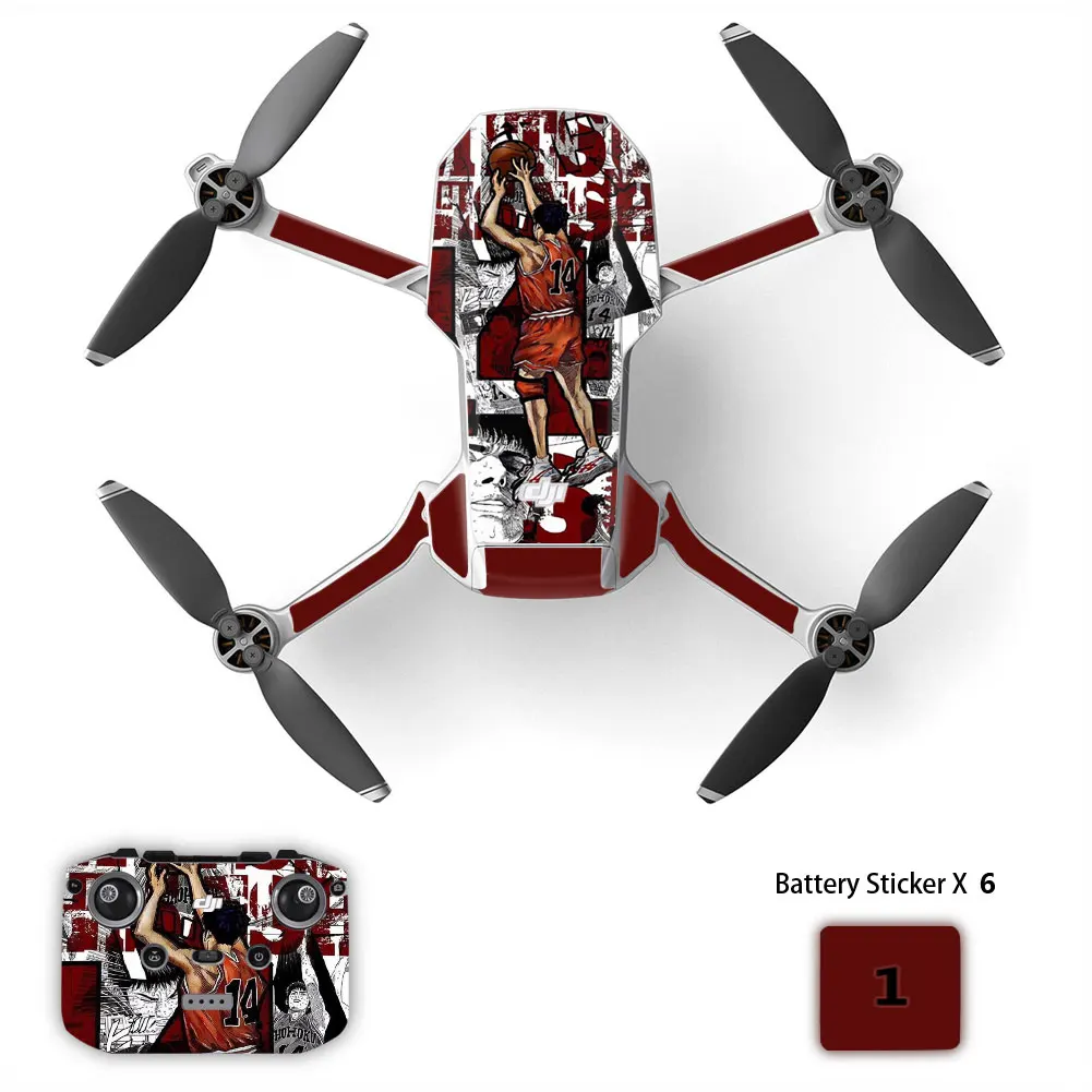 Защитный чехол для DJI Mavic mini 2 ПВХ наклейки корпус дрона с батареей mini2 |