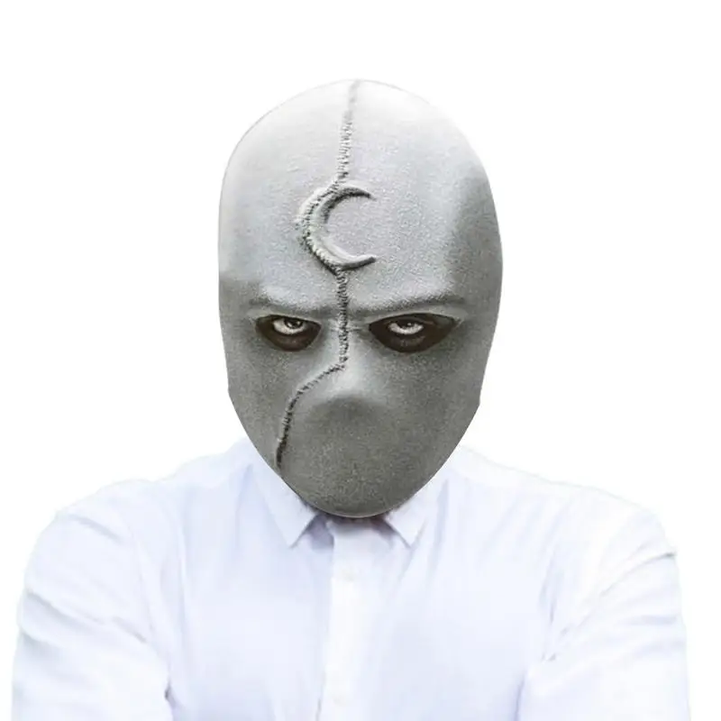 

Super Comics Moon Knight Cosplay Face Cover Costume Adult Men Costumes Role Play Props Movie Television Periphery Toy