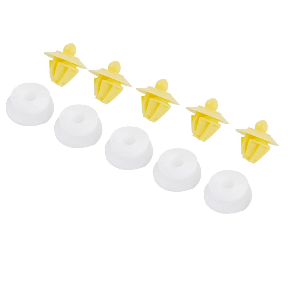 

Practical Quality Durable Clips Fixed Buckle Skirt Clips White And Yellow Door Lining Guard Plate Lining Skirt