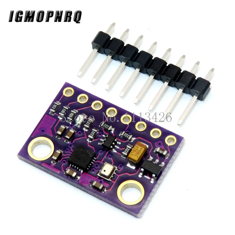 Фонарь управления MPU9250 BMP280 SPI IIC/I2C 10DOF, модель ускорения, фонарь датчика с 9 осями, фонарь 3-5 В