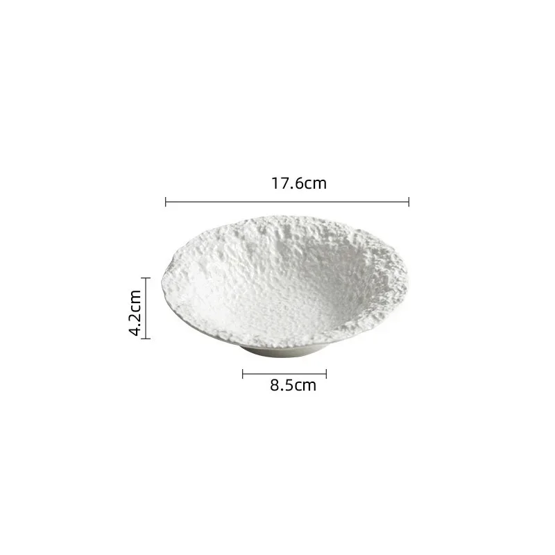 

Керамическая миска с неровным камнем