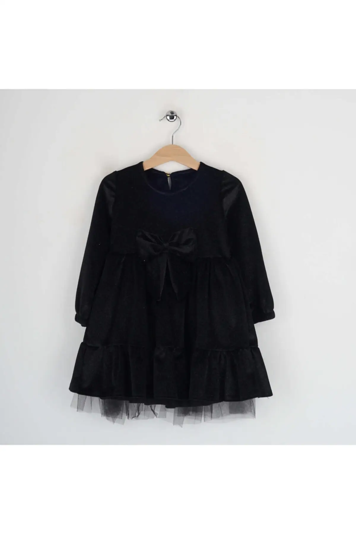 

Bow Velvet Dress