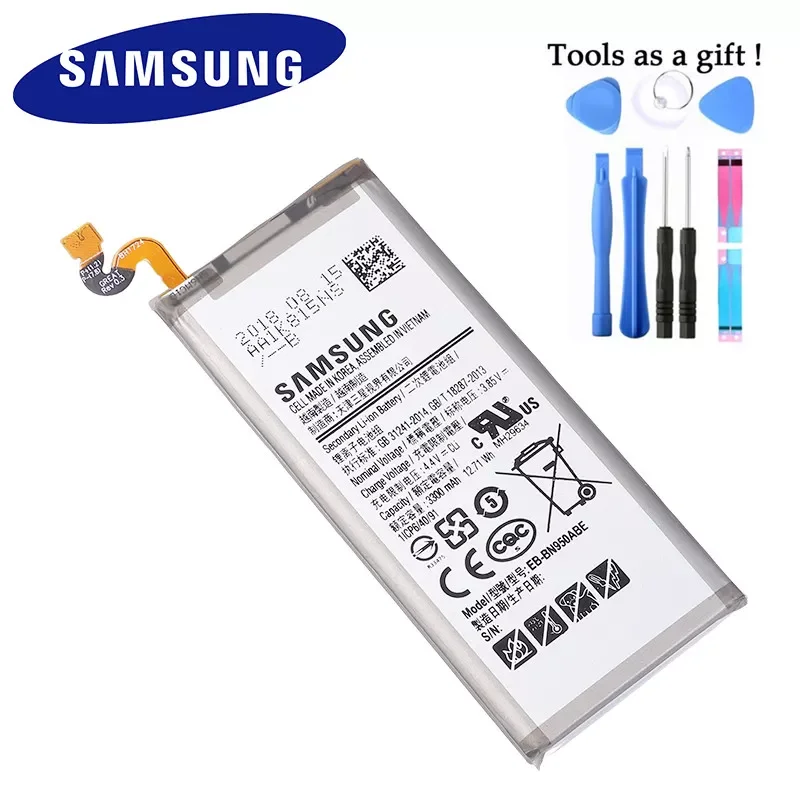 

100% оригинальный новый аккумулятор Note 8 для Samsung N950 N950F N950U N950N EB-BN950ABE 3300 мАч Note 8 N950 аккумулятор