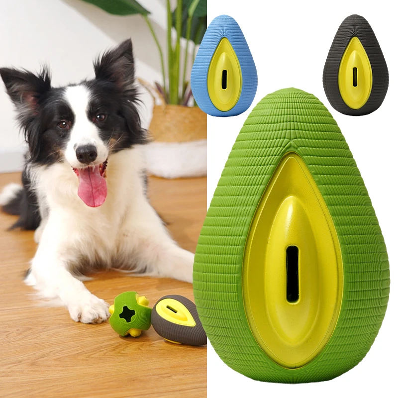 

Medium Large Small Dog Slow Feeder Chew Toy Soft Feeder for Dogs Play Food Puppy Ball Pets Acessorios Molars Teeth Cleaning New