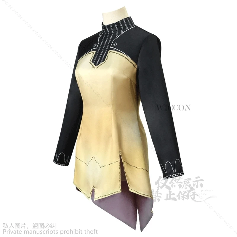 Костюм эльфа из аниме Isekai Ojisan для косплея дяди другого мира косплей желтое платье