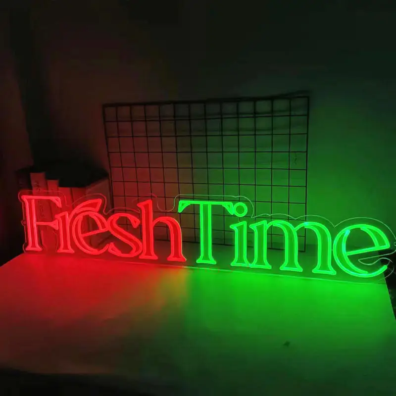 Ustom Неоновая вывеска Большой светодиодный настенный декор для домашних деловых