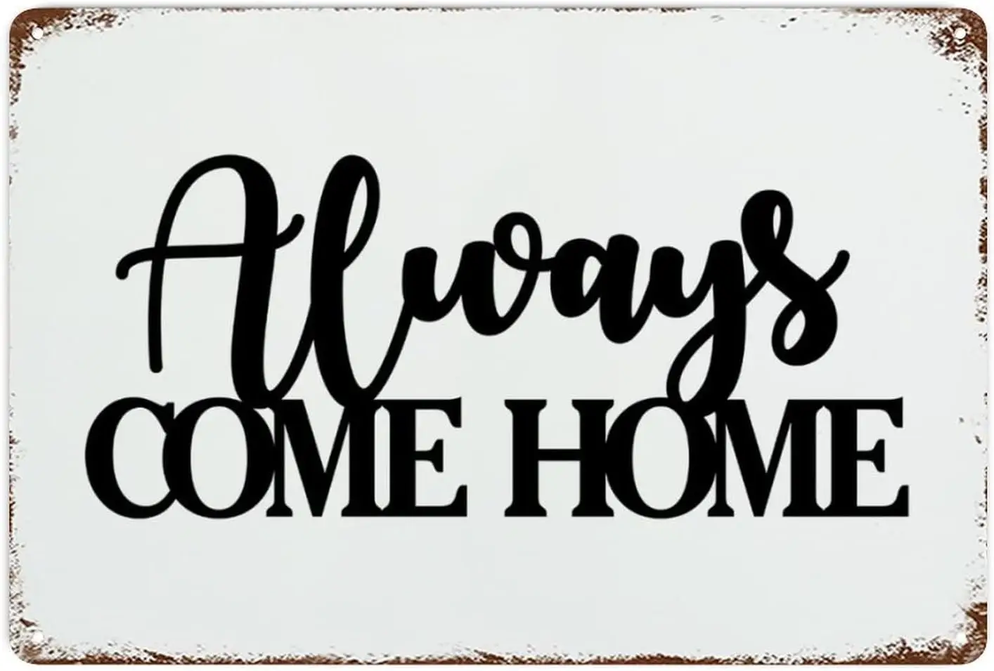 LUIJORGY тексты Библии деревенский металлический знак настенное искусство Декор