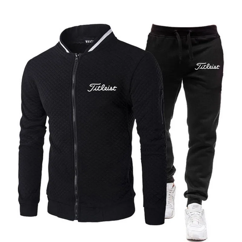 

Новинка 2022, спортивная одежда, мужская куртка на молнии, спортивные штаны, спортивная одежда для спортзала, мужской костюм, хлопковая спорти...