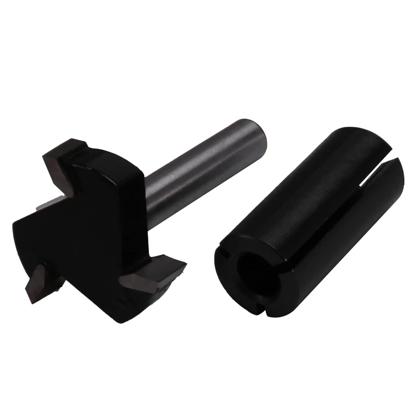 

CNC Spoilboard Surfacing Router Bits, 1/4 Inch Shank 1 Inch Cutting Diameter, Slab Flattening Router Bit Planing Bit