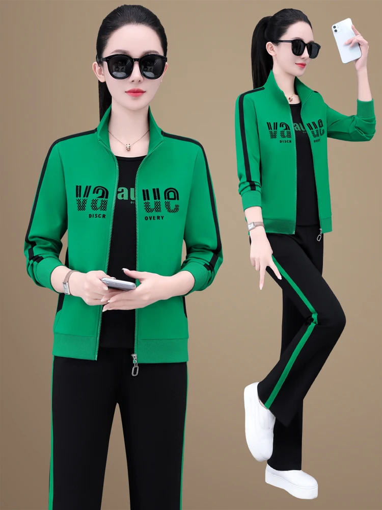 Платье для женщин среднего возраста Новинка осени 2024 повседневный Свободный