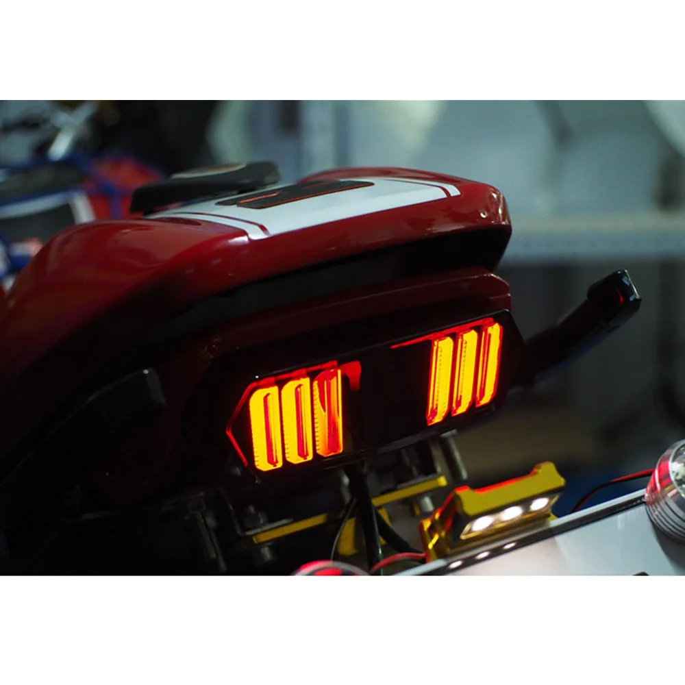 

For Honda MSX125 CBR650F CTX700 CTX700N Led Rear Brake Light Lamp Motorcycle Tail Light Turn Signal Indicator Lamp