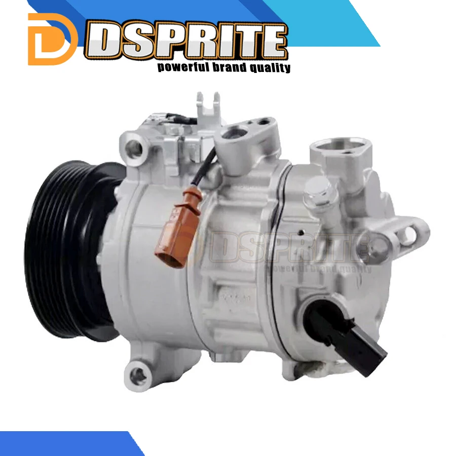 Фото Компрессор кондиционера для Audi A4 8K2 8K5 8KH B8 2.0 TDI 8T0816803F 447280-7031 4472807032 4G0260805AB 4G0260805AC 8T0260805F №2