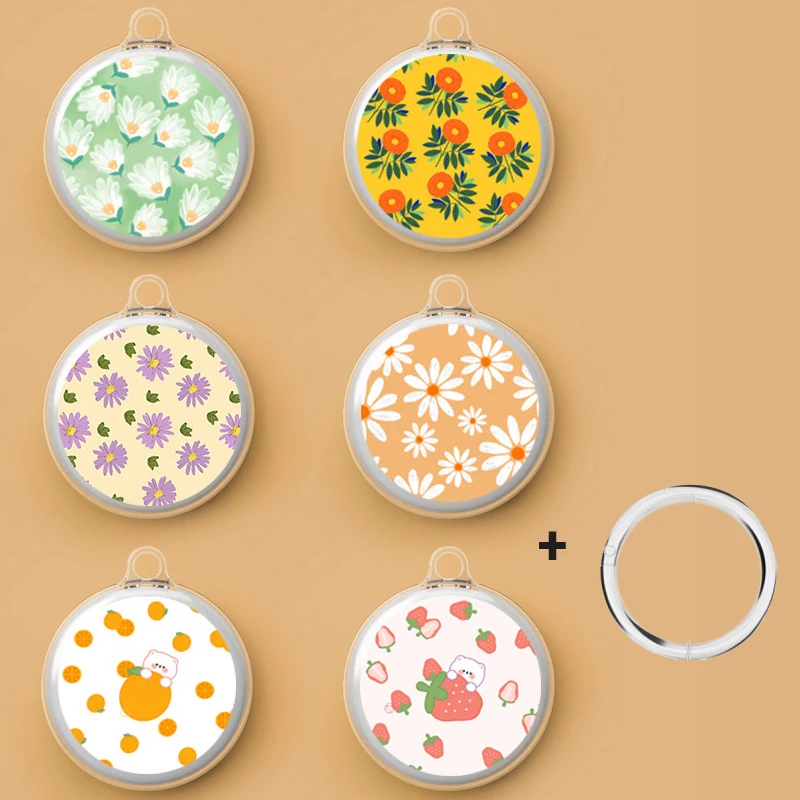 

Sleeve For Apple Airtags Protector Nice Case For Apple Air Tag Locator Tracker Anti-lost Keychain Holder Sleeve For Apple Airtag