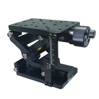 pt sd408t412 manual lifting platform 60120mm travel lifting displacement table z axis lifting table