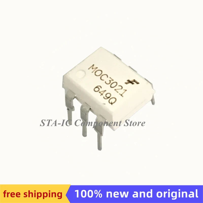 

MOC3021M MOC3021 DIP8 новый оригинальный Бесплатная доставка