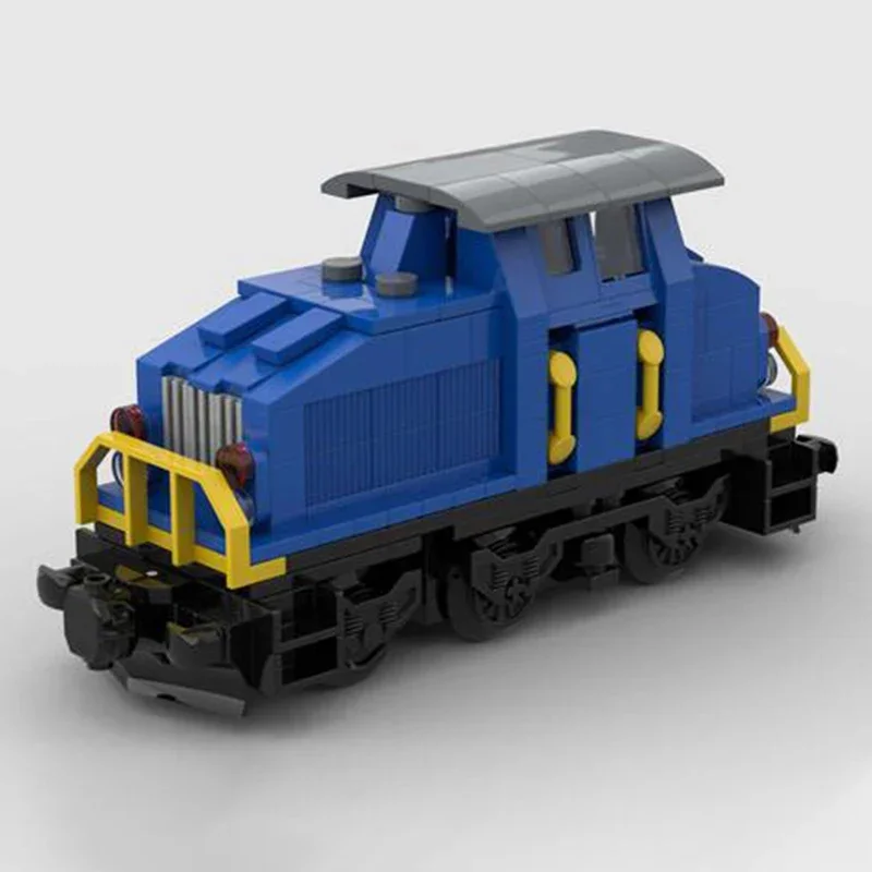 Модель городского поезда Moc Строительные кирпичи DHG 500 C конструкторные модульные