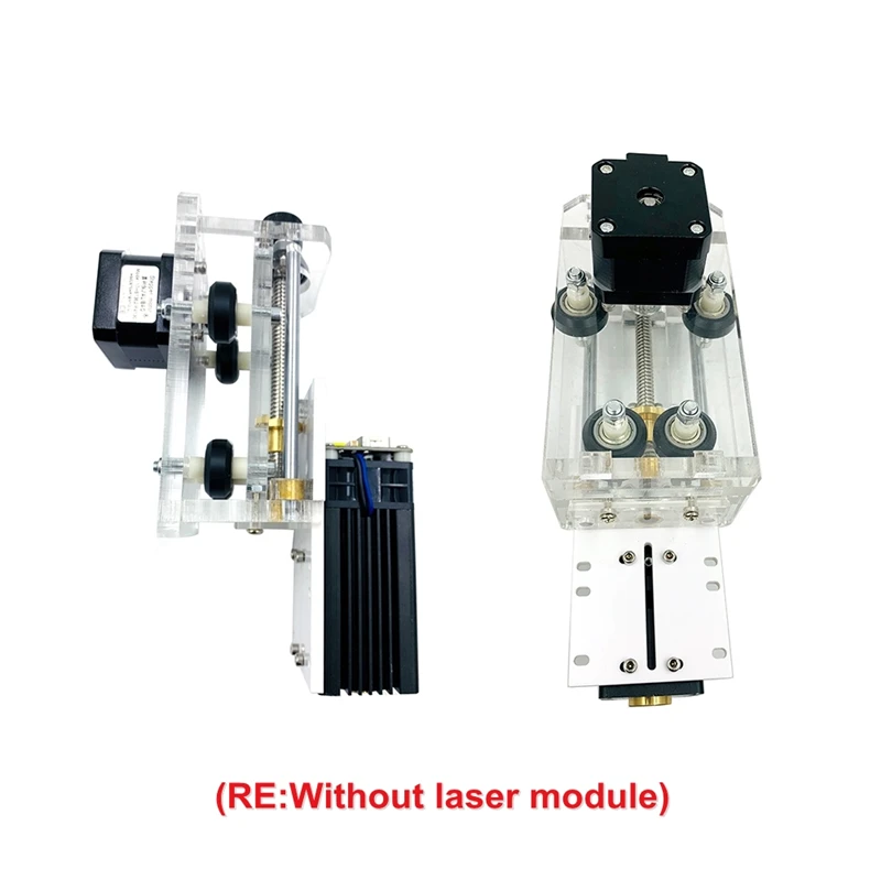 

DIY Liftable Laser Head Fixture Holder with 42 Stepper Motor Hand Wheel Control Focal Length Adjustable Laser Head Fixture Kits