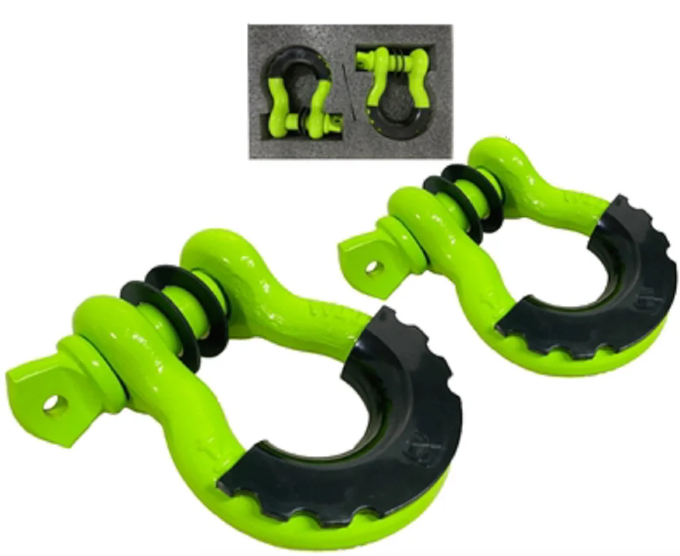 

U-образный сверхмощный кованый D-образный скоб 3/4 дюйма, 2 шт., 28,5 тонн, фунтов, петля с u-образным крючком для прицепа, автомобильный внедорожник с модификацией