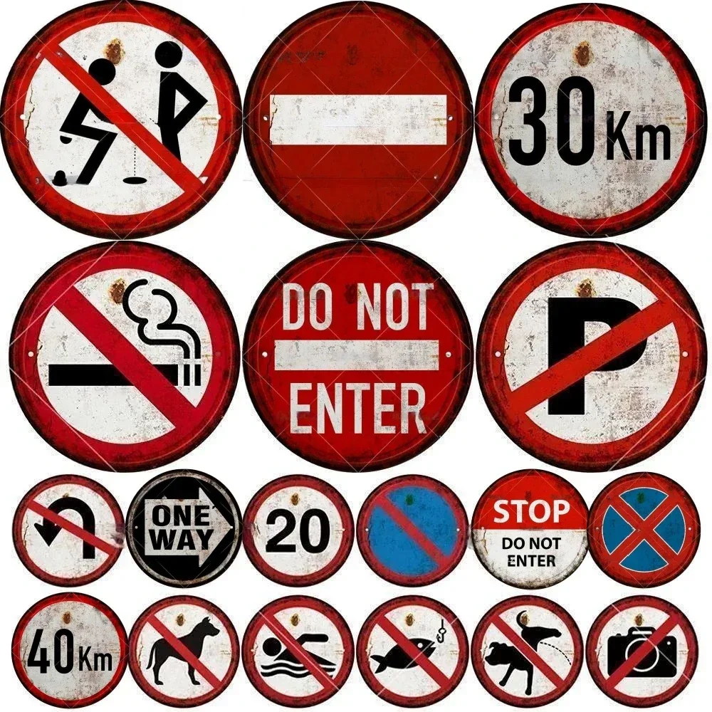 Винтажные круглые металлические вывески настольные фотосъемки декоративные